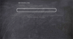 Desktop Screenshot of davistents.com